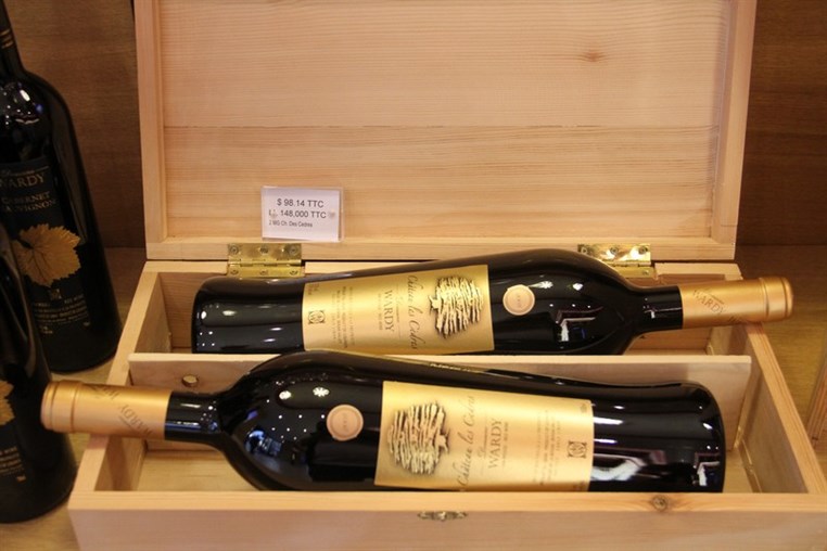 Domaine Wardy Wine Tasting at Etienne Nicolas Boutique